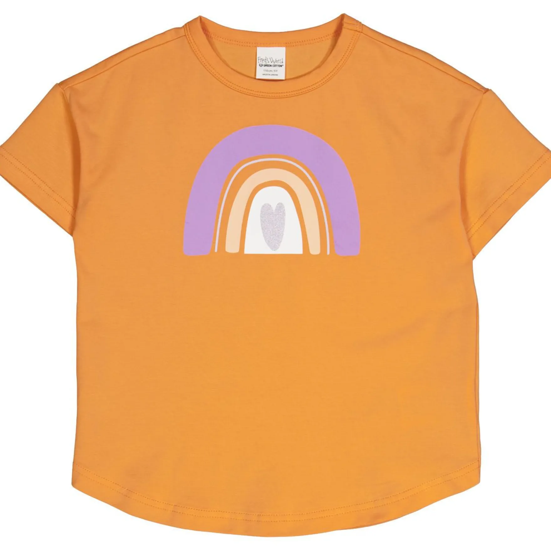 T-Shirt "Rainbow" mandarin 128