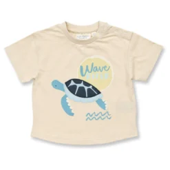T-Shirt "Schildkröte" hellbeige 92