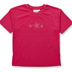 T-Shirt "Seesterne" pink 98