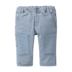Twill-Hose mit Stretch blaugrau 104