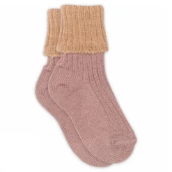 Umschlag-Socken rosenholz