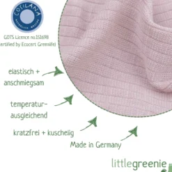 Unterhemd Baumwolle Wolle Seide altrosa 92