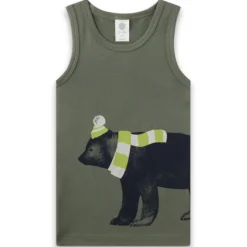 Unterhemd "Bär" olive 92