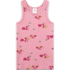 Unterhemd "Eichhörnchen" pink 116