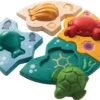 Unterwasserpuzzle bunt 8 tlg.