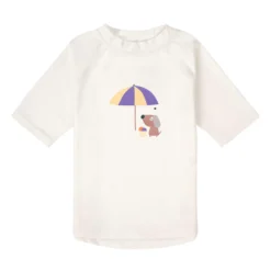 UV-Shirt "Hund mit Sonnenschirm" creme 92