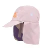 UV-Sonnenhut mit faltbarem Nackenschutz "ciao" rosa 52-53