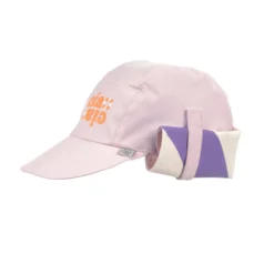 UV-Sonnenhut mit faltbarem Nackenschutz "ciao" rosa 52-53