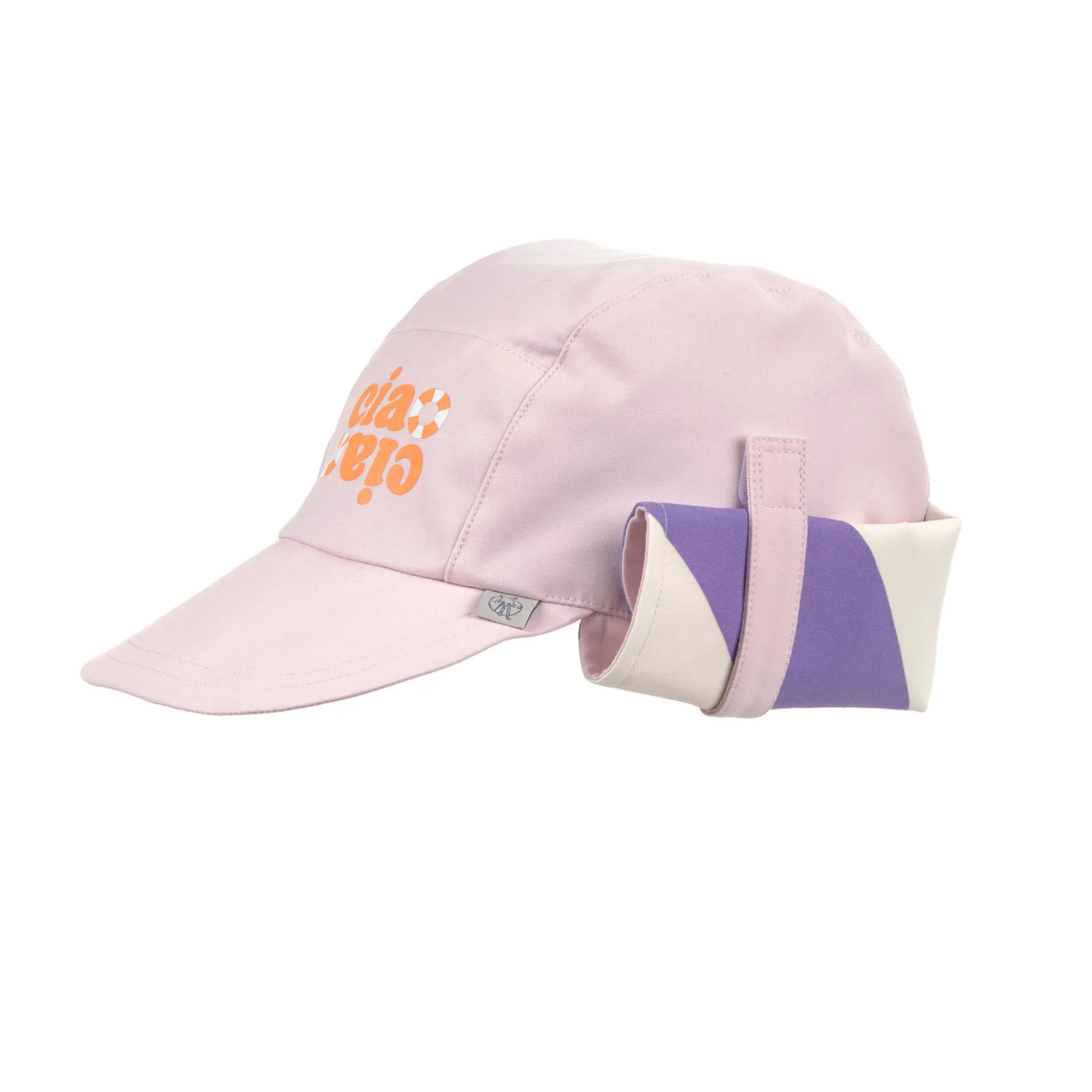 UV-Sonnenhut mit faltbarem Nackenschutz "ciao" rosa 52-53