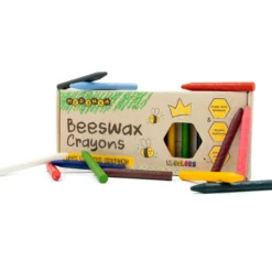 12 Wachsmalstifte aus Bienenwachs