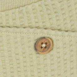 Waffelpiqué-Babyhose moos grey 68