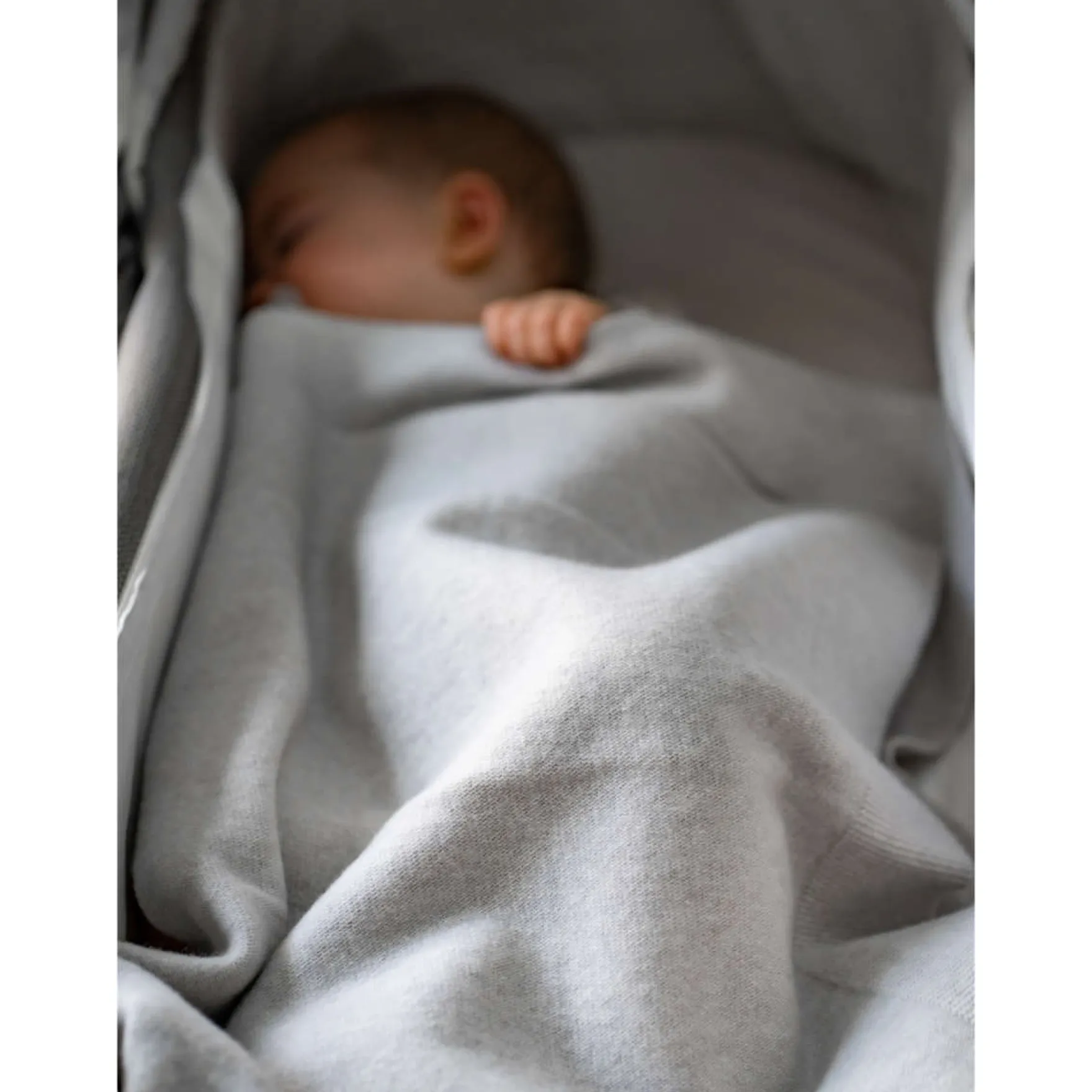 Walk-Babydecke 70×100 cm natur