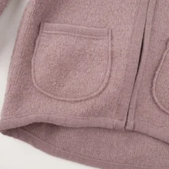 Walk-Jacke mit Reißverschluss mauve 110/116