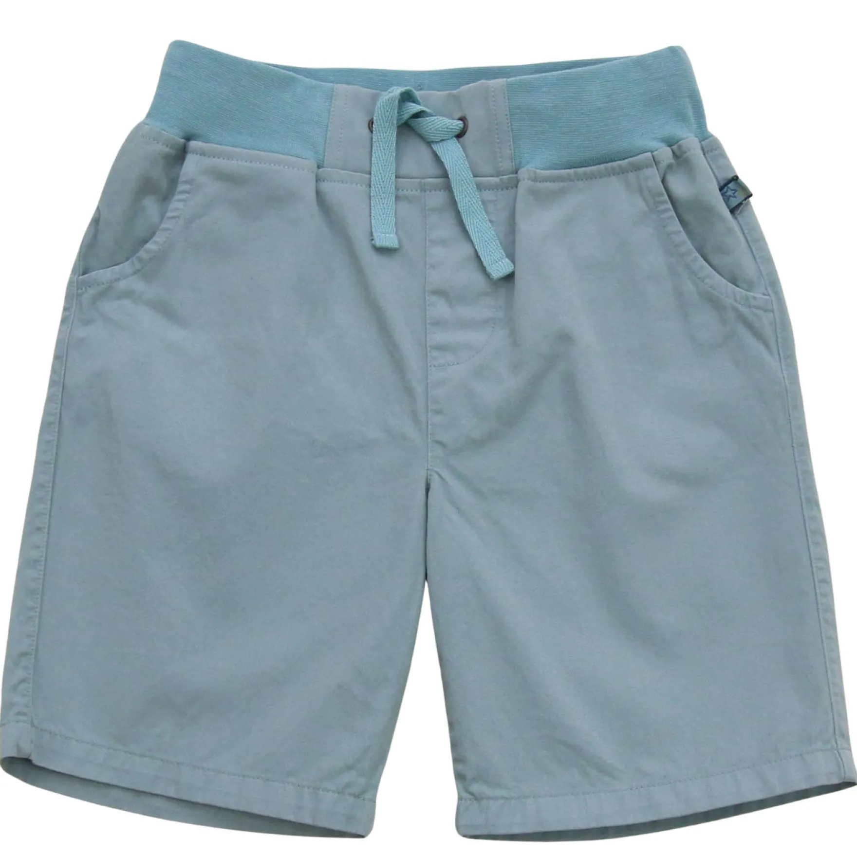 Webshorts mit elastischem Bund hellblau 128