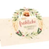 Weihnachtskarte Kranz mit Glocke