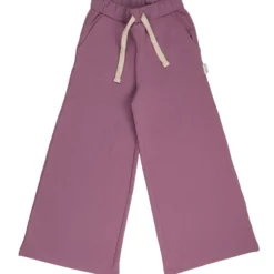 Weite Mädchen-Sweathose mauve 122