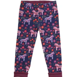 Wendeleggings "Pferde" midnight 98/104