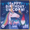 Wendepuzzle " Happy Birthday Unicorn"