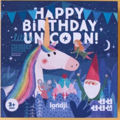 Wendepuzzle " Happy Birthday Unicorn"