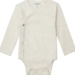 Wickelbody "Ripp" natur melange 68