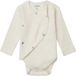 Wickelbody "Ripp" natur melange 68