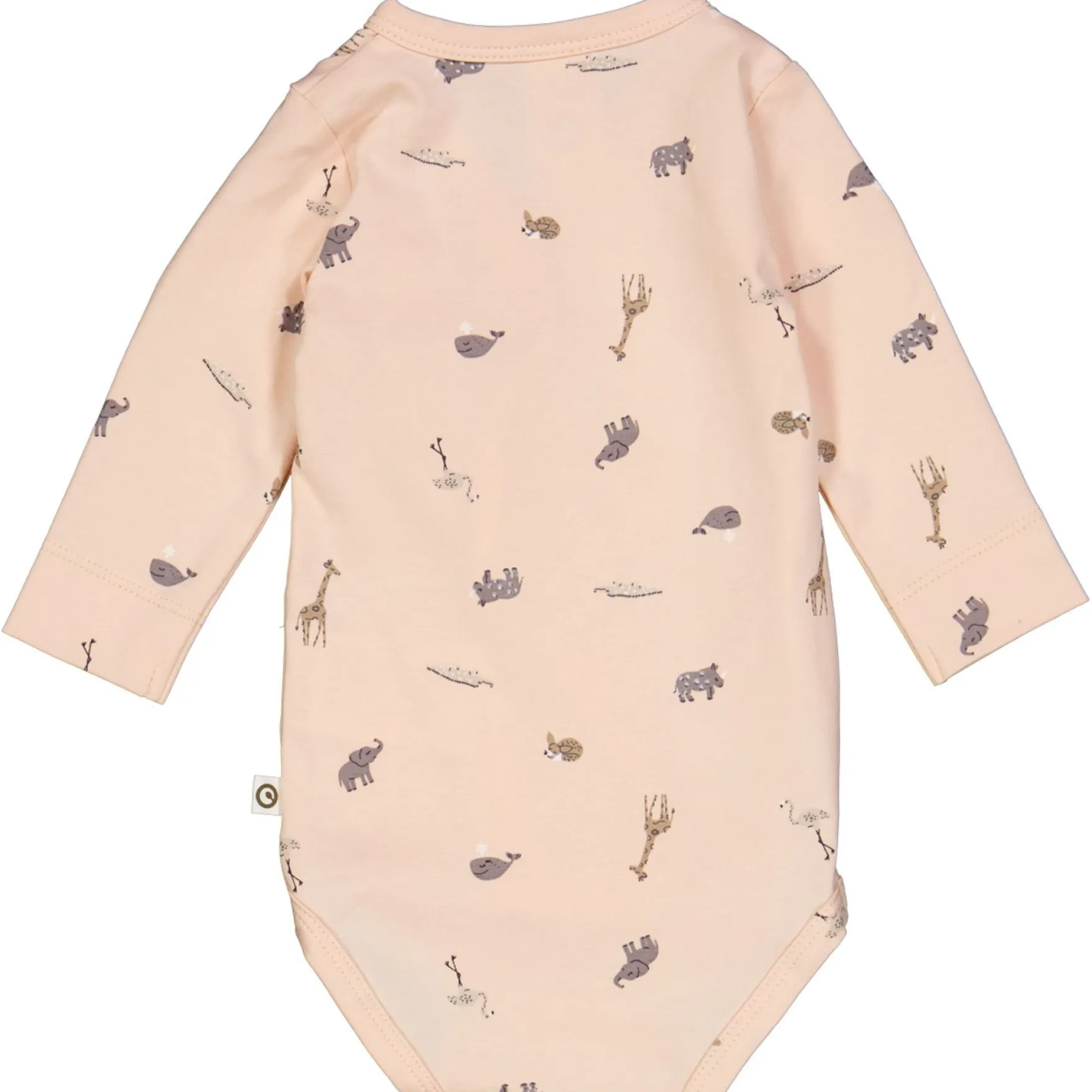 Wickelbody "Safari" hellapricot 44
