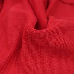 Wickelbody Wolle Seide rot 50/56