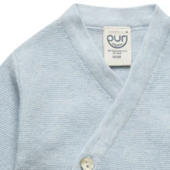 Wickeljacke mit Seide hellblau 50/56
