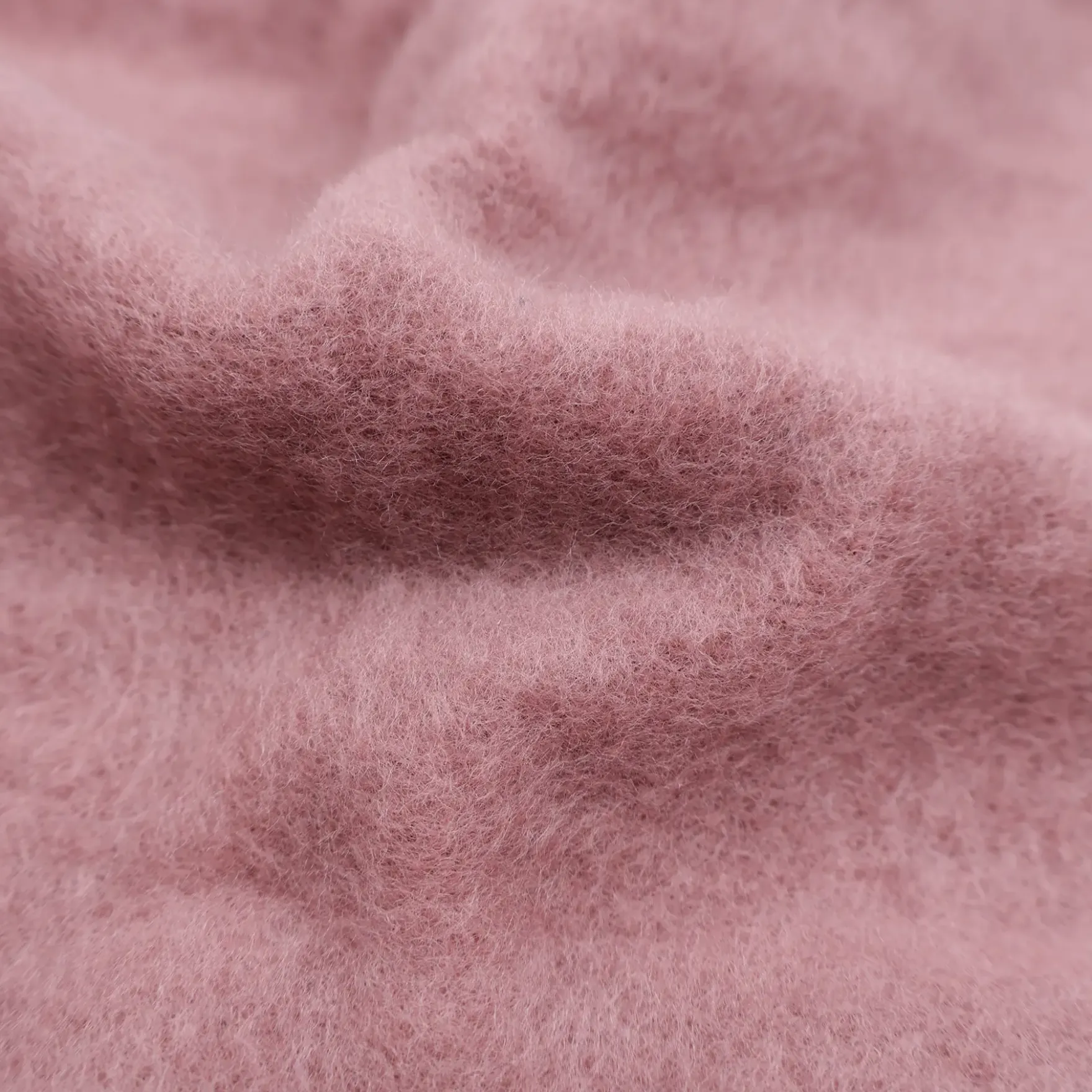 Wickelsack Wollfrottee mauve 74/80