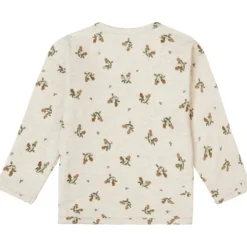 Wickelshirt "Klee" natur melange 68