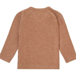 Wickelshirt "Ripp" orangebraun melange 56