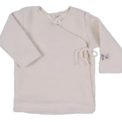 Wickelshirt Wollfrottee natur 50