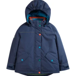 Winterjacke recycelt 3in1 blau 104