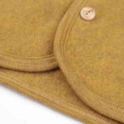 Wollfleece Jacke safran 74/80