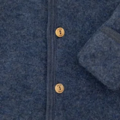 Wollfleece Overall blau 50/56