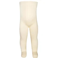 Wollstrumpfhose creme 92/98