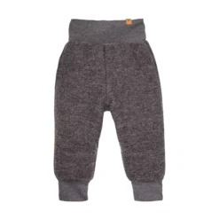 Wollwalk-Hose grau melange grau-melange 74/80