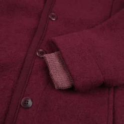 Wollwalk Jacke cassis 74/80