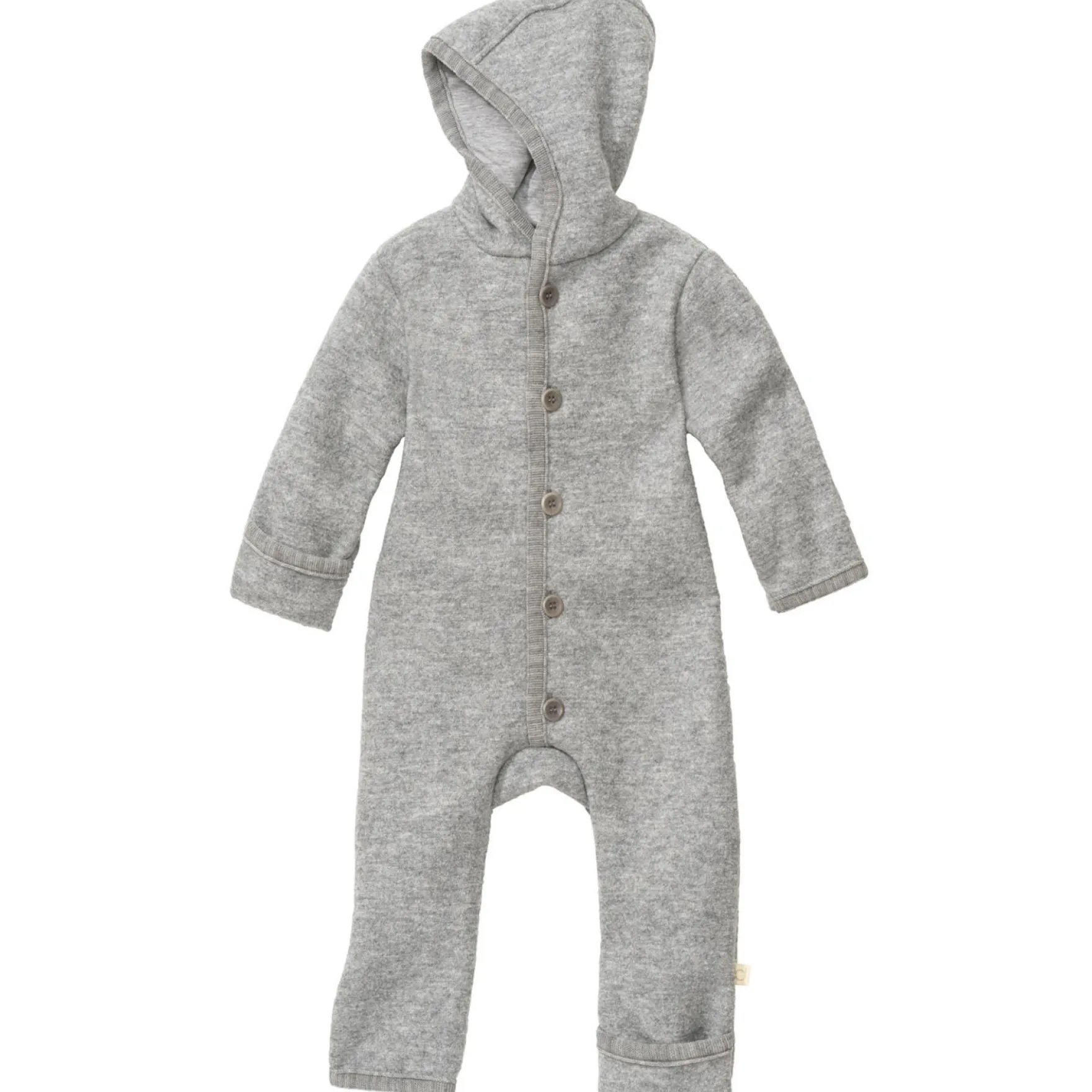 Wollwalk-Overall grau 98/104