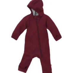 Wollwalk-Zippoverall cassis 62/68