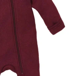 Wollwalk-Zippoverall cassis 62/68