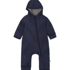 Wollwalk-Zippoverall indigo 62/68