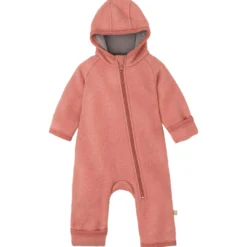Wollwalk-Zippoverall softpink 86/92