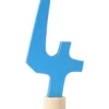 Zahlenstecker "4" Waldorf