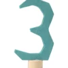 Zahlenstecker "3" Waldorf
