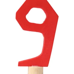Zahlenstecker "9" Waldorf