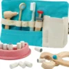 Zahnarzt Set aus Holz